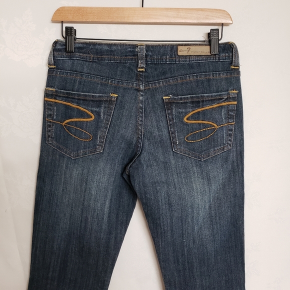 Seven7 Classic Flare Jeans π - Picture 5 of 7